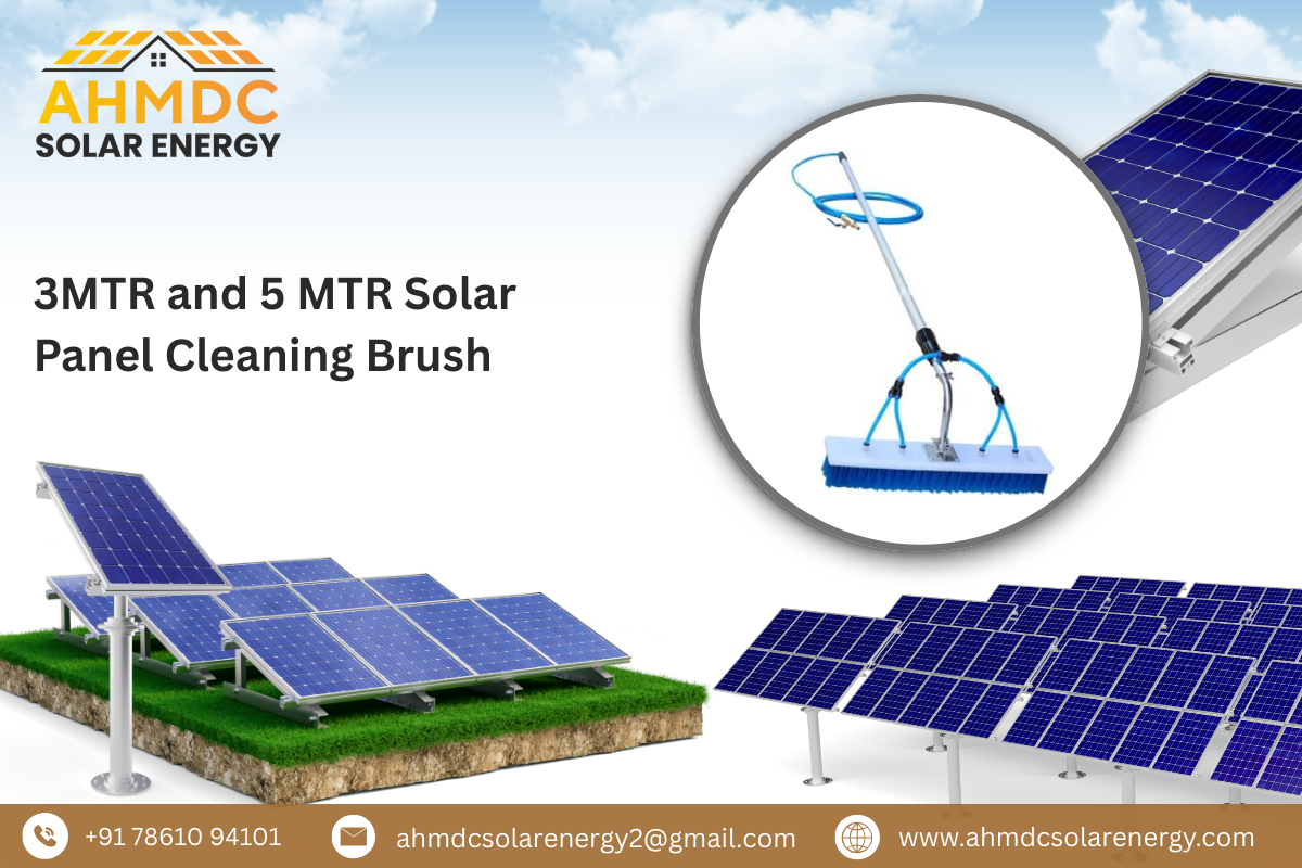 3MTR and 5 MTR Solar Panel Cleaning Brush