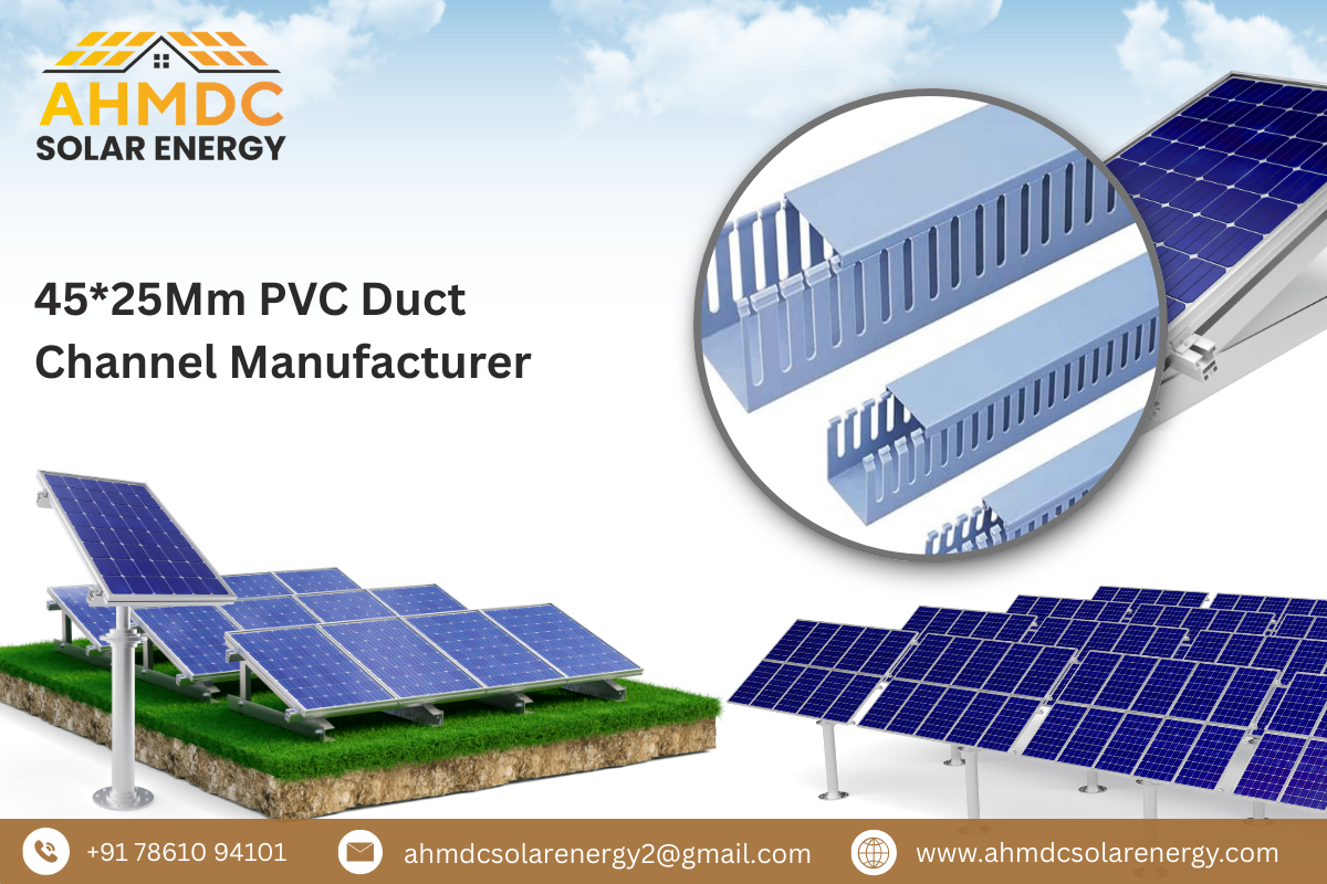 45*25Mm PVC Duct Channel Manufacturer