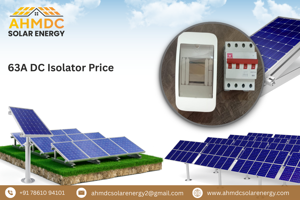 63A DC Isolator Price