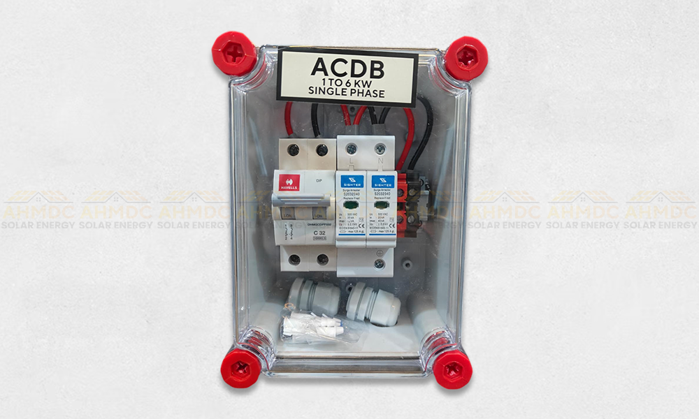 AC Distribution Box ( ACDB ) 1-5KW 1-PHASE