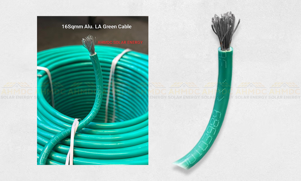 Aluminium Flexible LA Green Cable