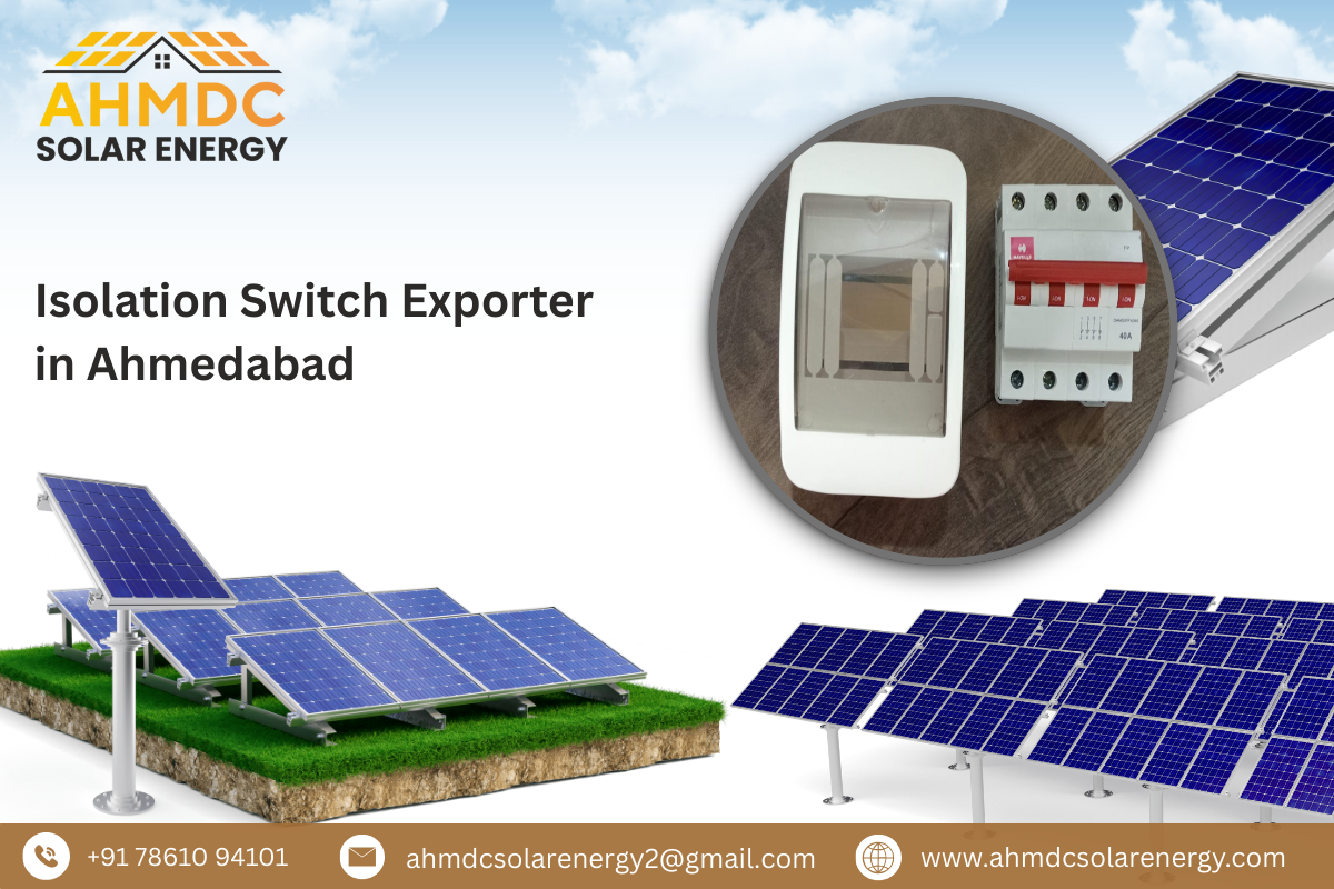 Isolation Switch Exporter in Ahmedabad