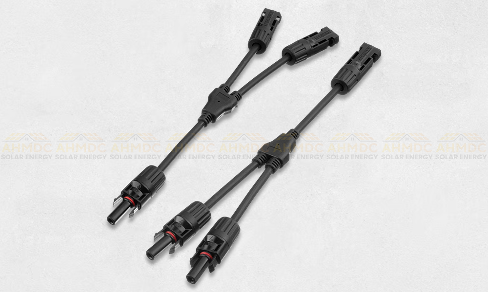 MC4 2 IN 1 Connector With Wire