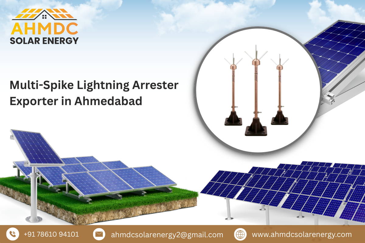 Multi-Spike Lightning Arrester Exporter in Ahmedabad