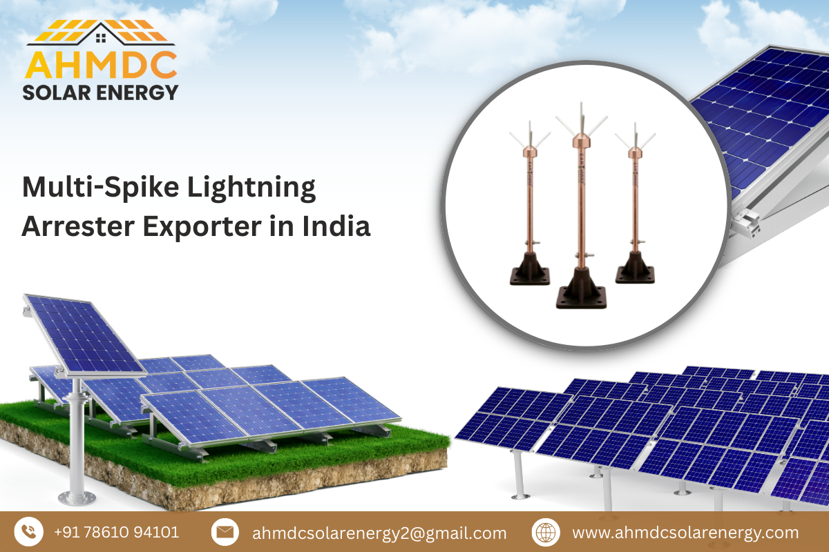 Multi-Spike Lightning Arrester Exporter in India