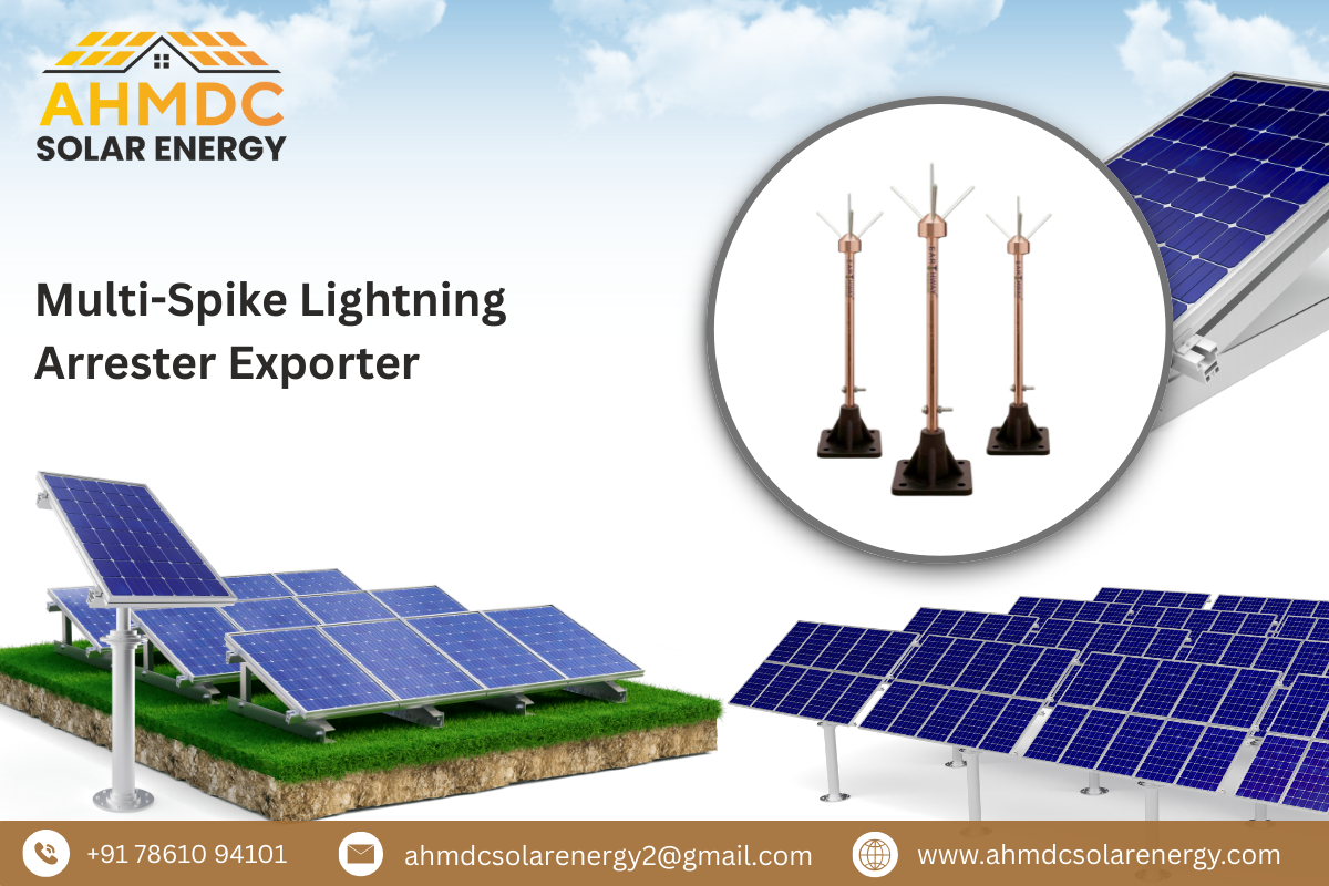 Multi-Spike Lightning Arrester Exporter