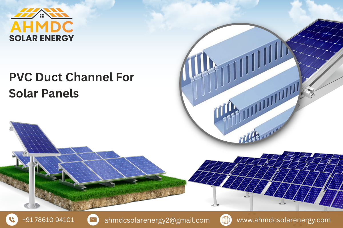 PVC Duct Channel For Solar Panels