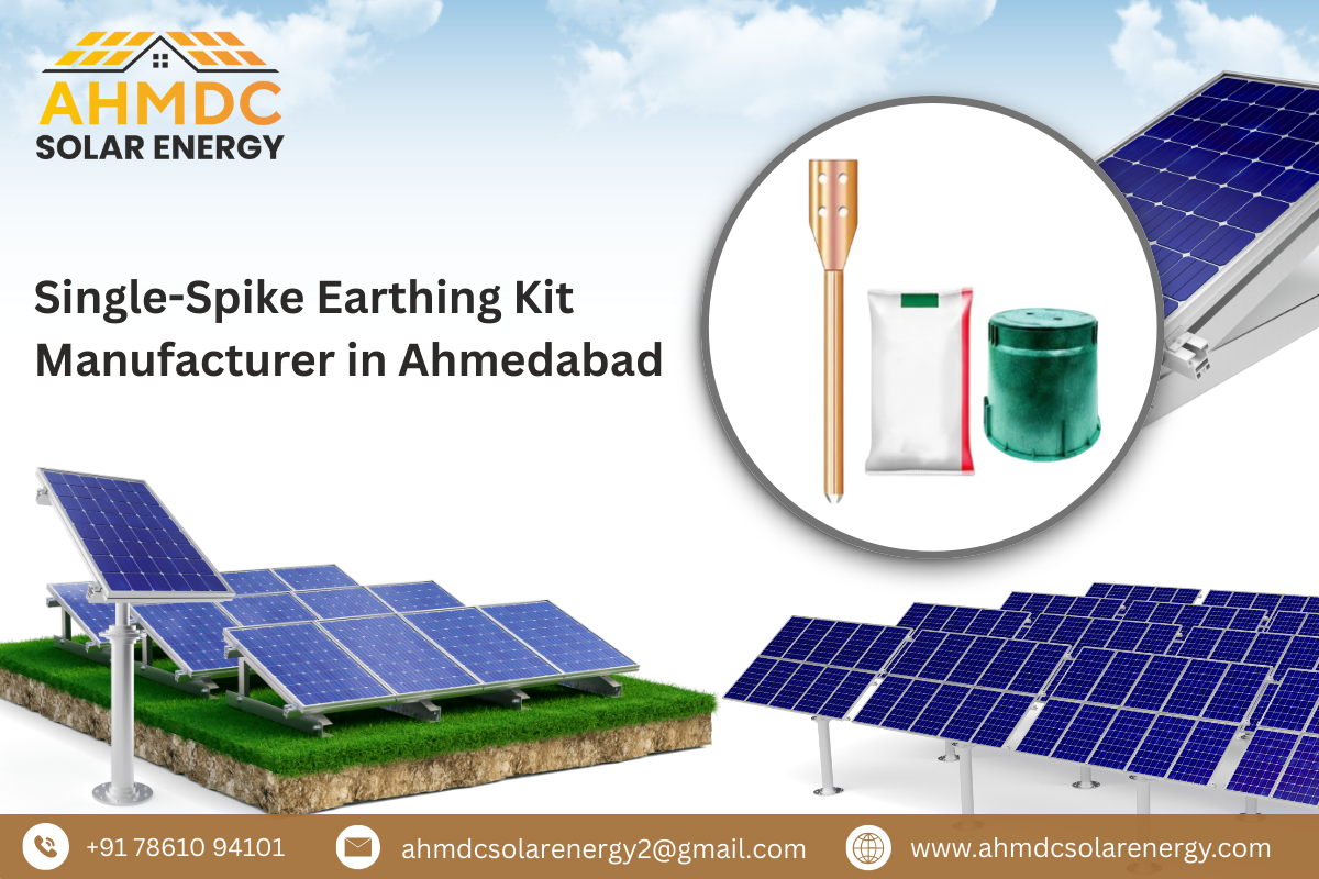 Single-Spike Earthing Kit Manufacturer in Ahmedabad