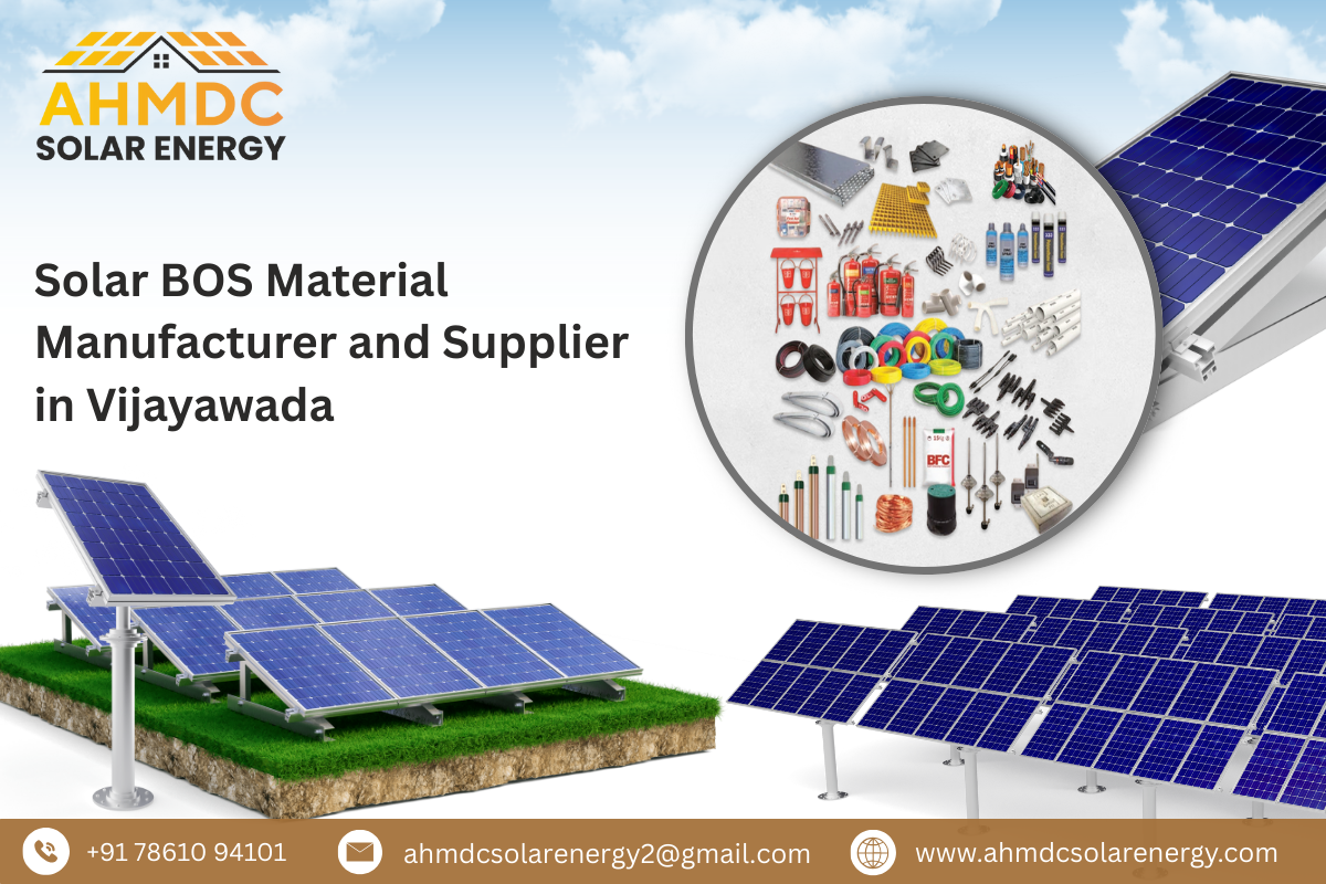 Solar BOS Material Manufacturer and Supplier in Vijayawada