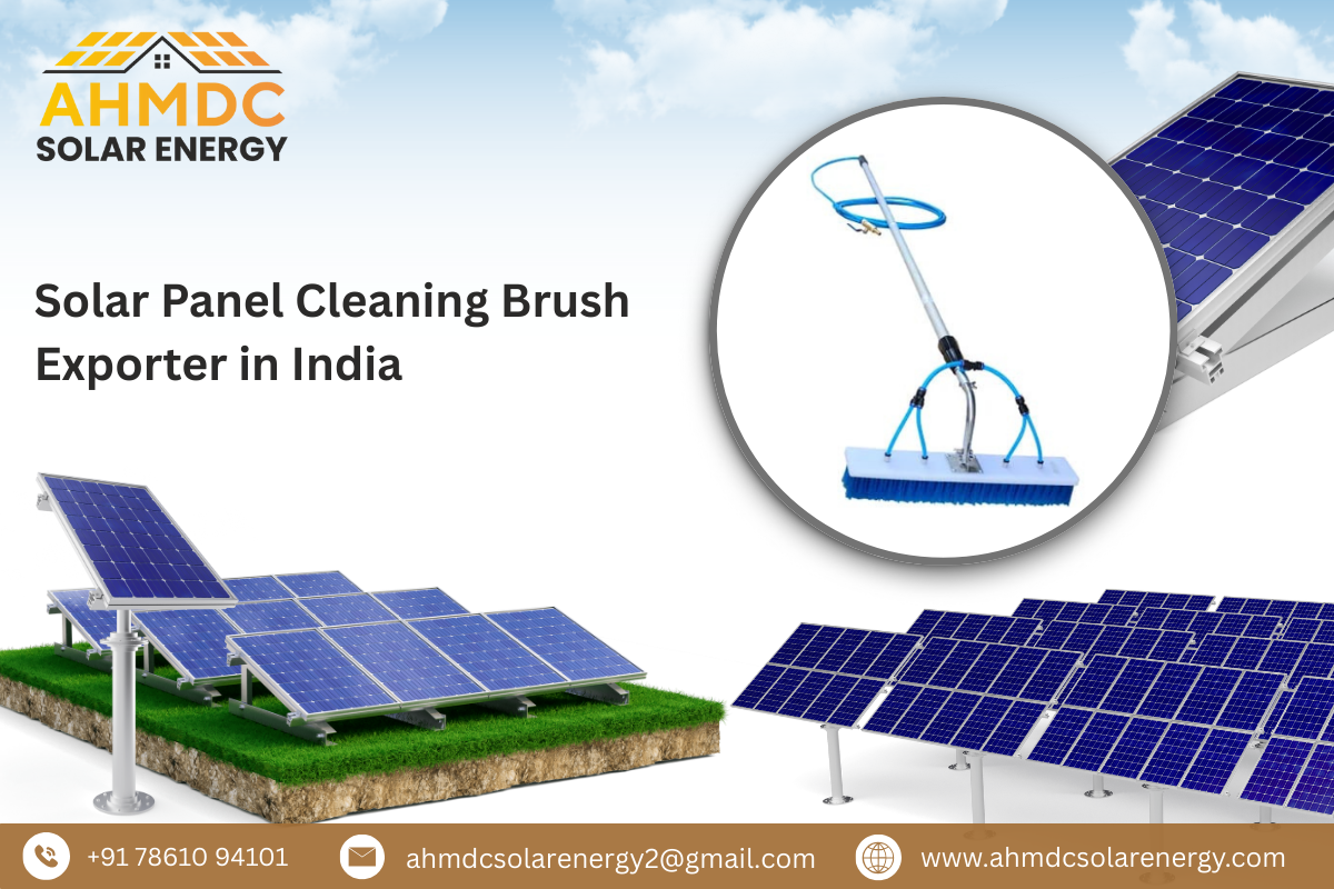 Solar Panel Cleaning Brush Exporter in India