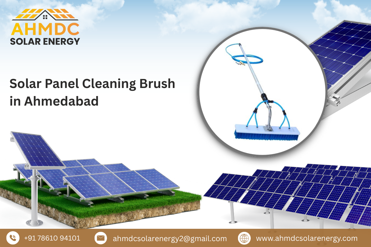 Solar Panel Cleaning Brush in Ahmedabad