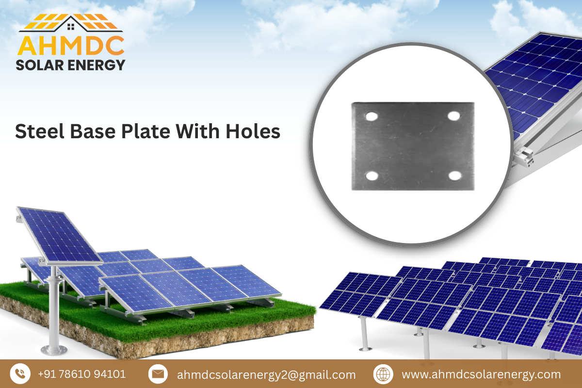 Steel Base Plate With Holes