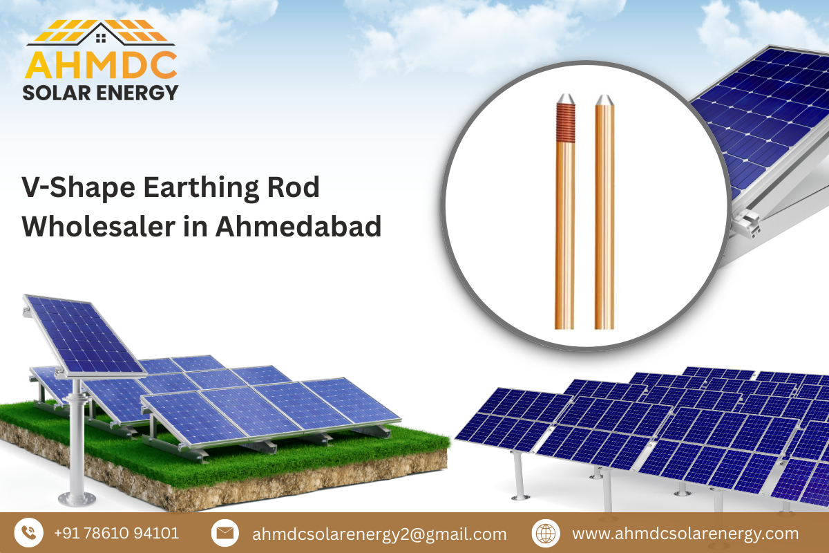 V-Shape Earthing Rod Wholesaler in Ahmedabad